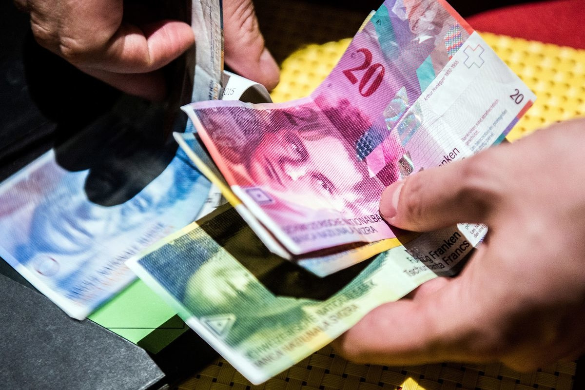 Handsome franc: The Swiss currency has risen in the ranking of currencies in 2022