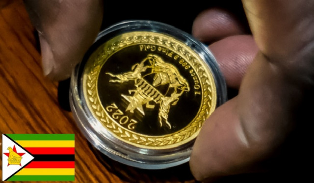 Zimbabwe menggenjot produksi koin emas 