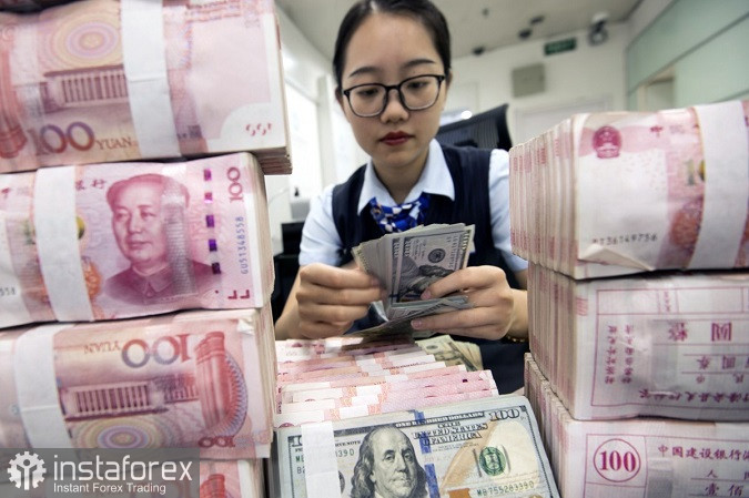 Китай установил фиксированный курс юаня 6,9116