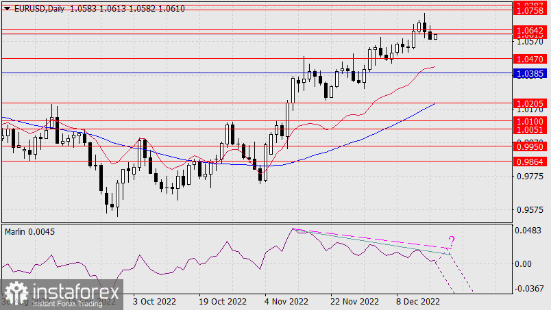 Прогноз по EUR/USD на 19 декабря 2022 года