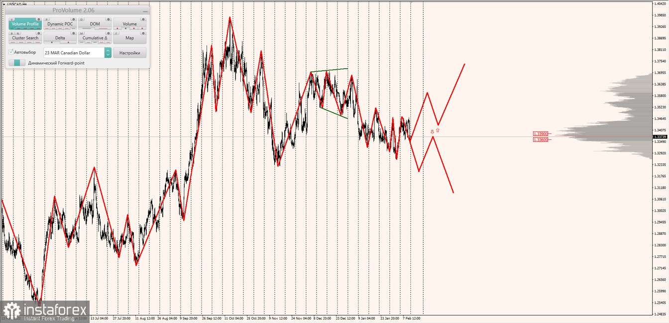 Маржинальные зоны по AUDUSD, NZDUSD, USDCAD (13.02.2023)