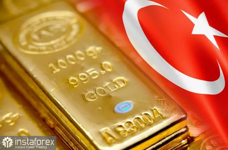 La Turchia continua a vendere l'oro dalle proprie riserve 