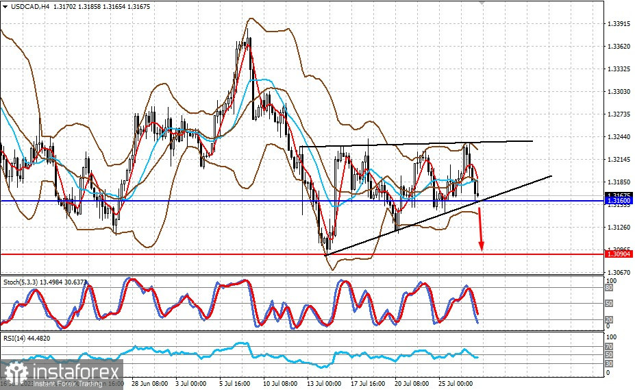 Куй железо, не отходя от кассы (ожидаем снижения пар USD/CHF и USD/CAD) 