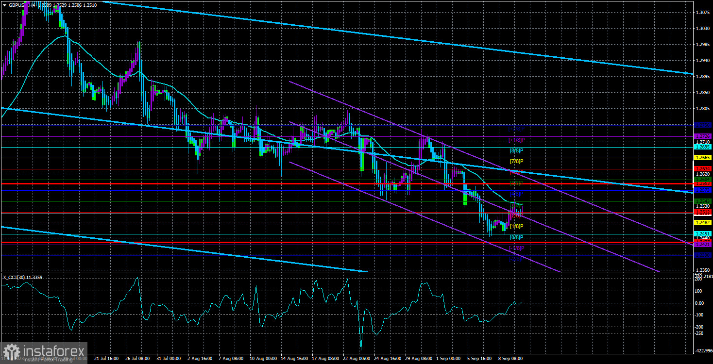 Обзор пары GBP/USD. 12 сентября. Не все в Банке Англии поддерживают паузу