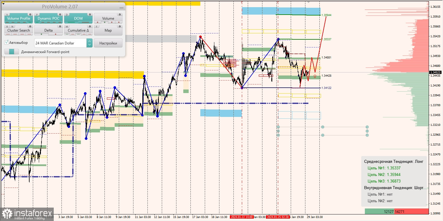 Маржинальные зоны и торговые идеи по AUD/USD, NZD/USD, USD/CAD (29.01.2024)