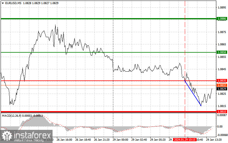 EURUSD: простые советы по торговле для начинающих трейдеров на 29 января (американская сессия)