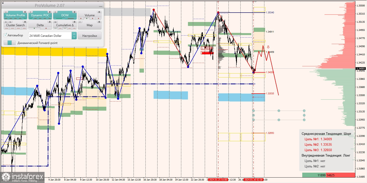 Маржинальные зоны и торговые идеи по AUD/USD, NZD/USD, USD/CAD (30.01.2024)