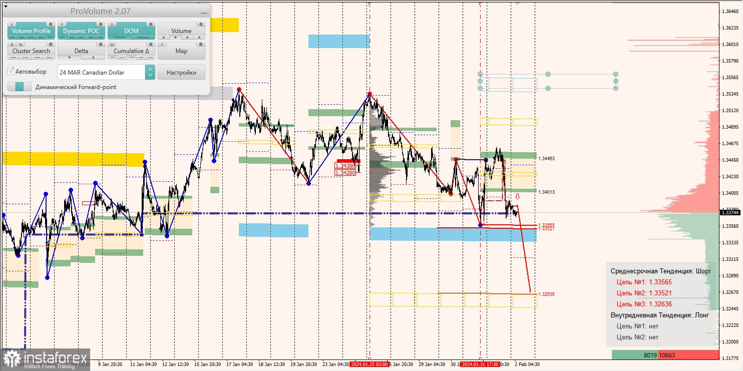 Маржинальные зоны и торговые идеи по AUD/USD, NZD/USD, USD/CAD (02.02.2024)