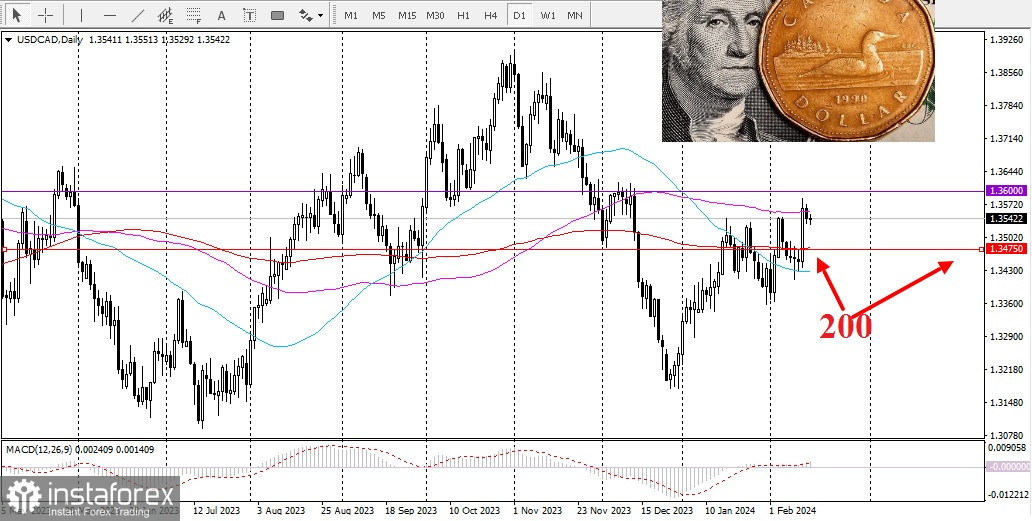 USD/CAD. Обзор, аналитика