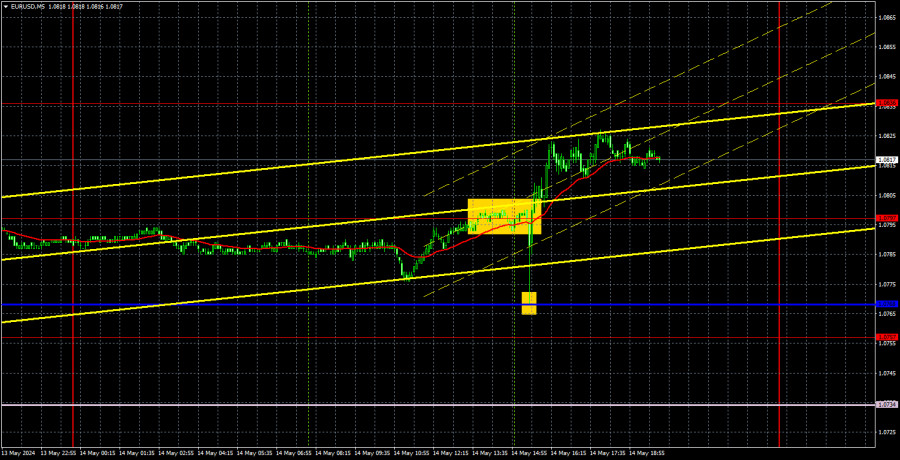 Outlook for EUR/USD on May 15. Why were sellers disappointed…