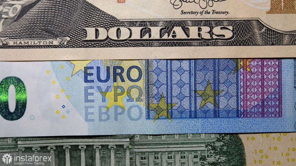 EUR/USD. Тихий старт недели на фоне громких событий 