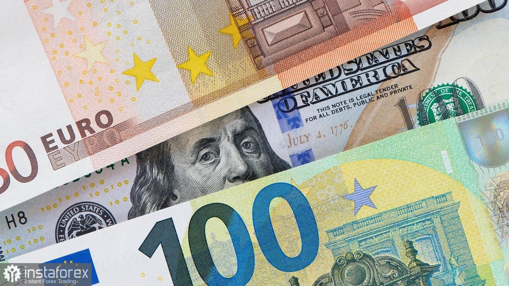  EUR/USD. El par está estancado dentro de los límites de la 7ª cifra