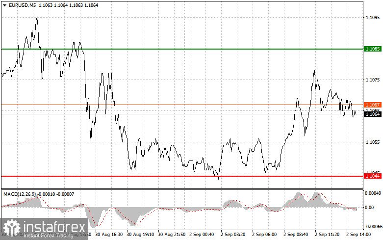 EUR/USD: Proste wskazówki dla początkujących traderów na 2 września (sesja amerykańska)