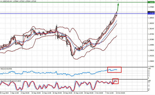  USD/CAD. La coppia potrebbe continuare a crescere