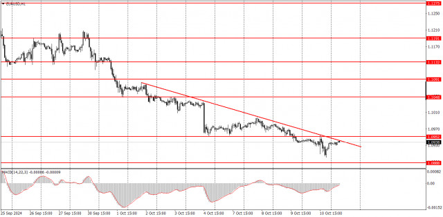 Como negociar o par EUR/USD em 11 de outubro? Dicas simples e análise de negociação para iniciantes