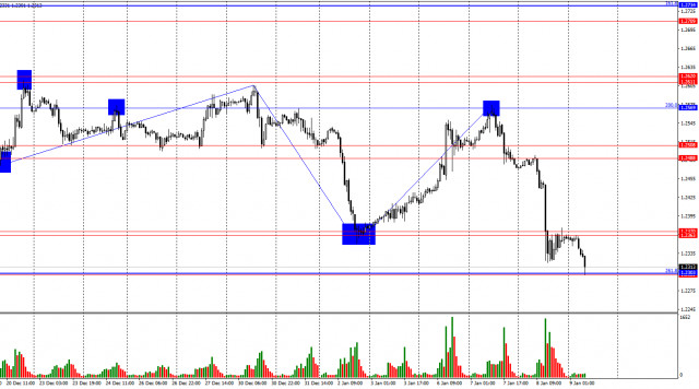 GBP/USD. 9 января. Британец надеется только на Nonfarm Payrolls.