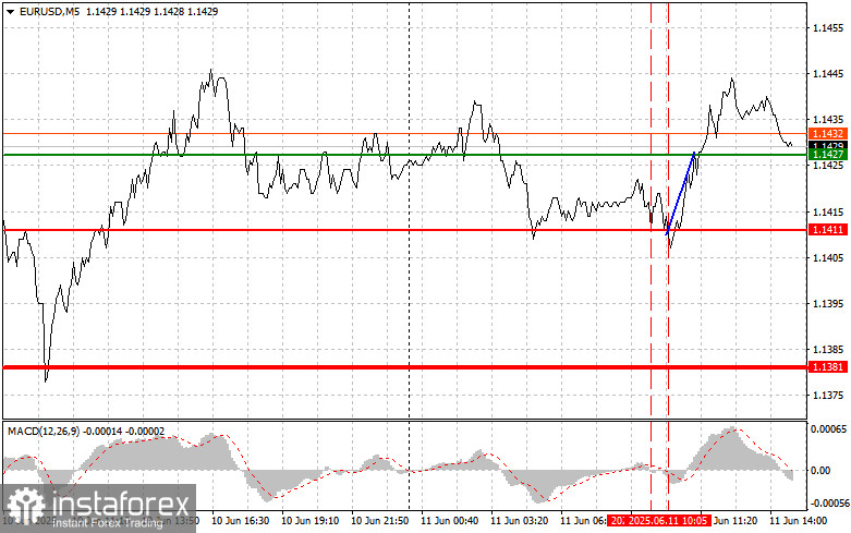 EURUSD: простые советы по торговле для начинающих трейдеров на 11 июня (американская сессия)