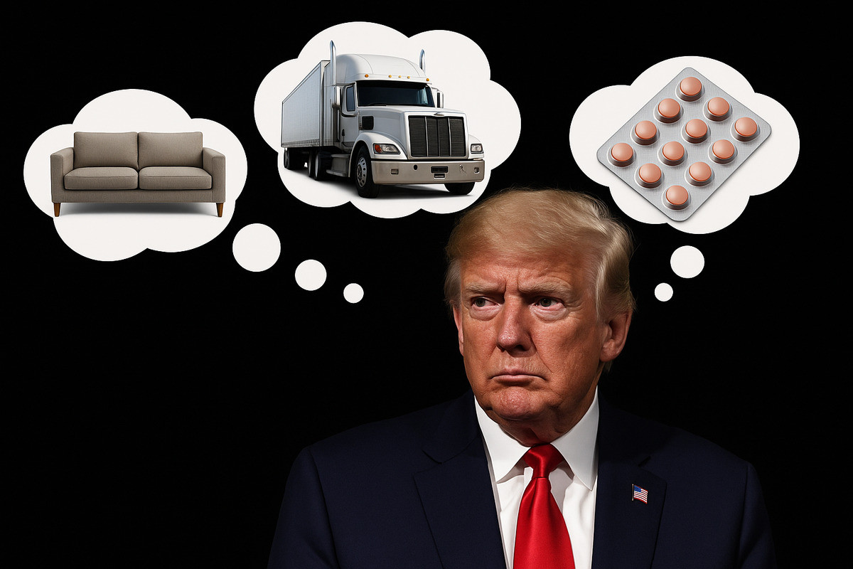 Новые тарифы Трампа: под прицелом фарма, грузовики и мебель 