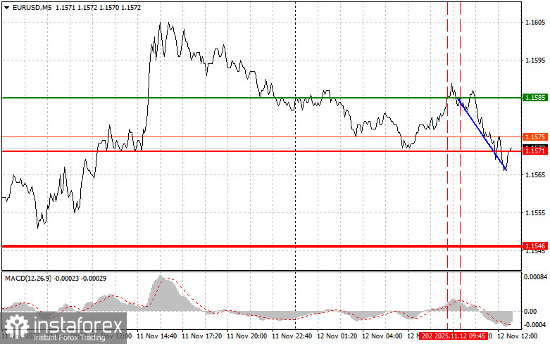 EURUSD: советы для начинающих трейдеров на 12 ноября (американская сессия)