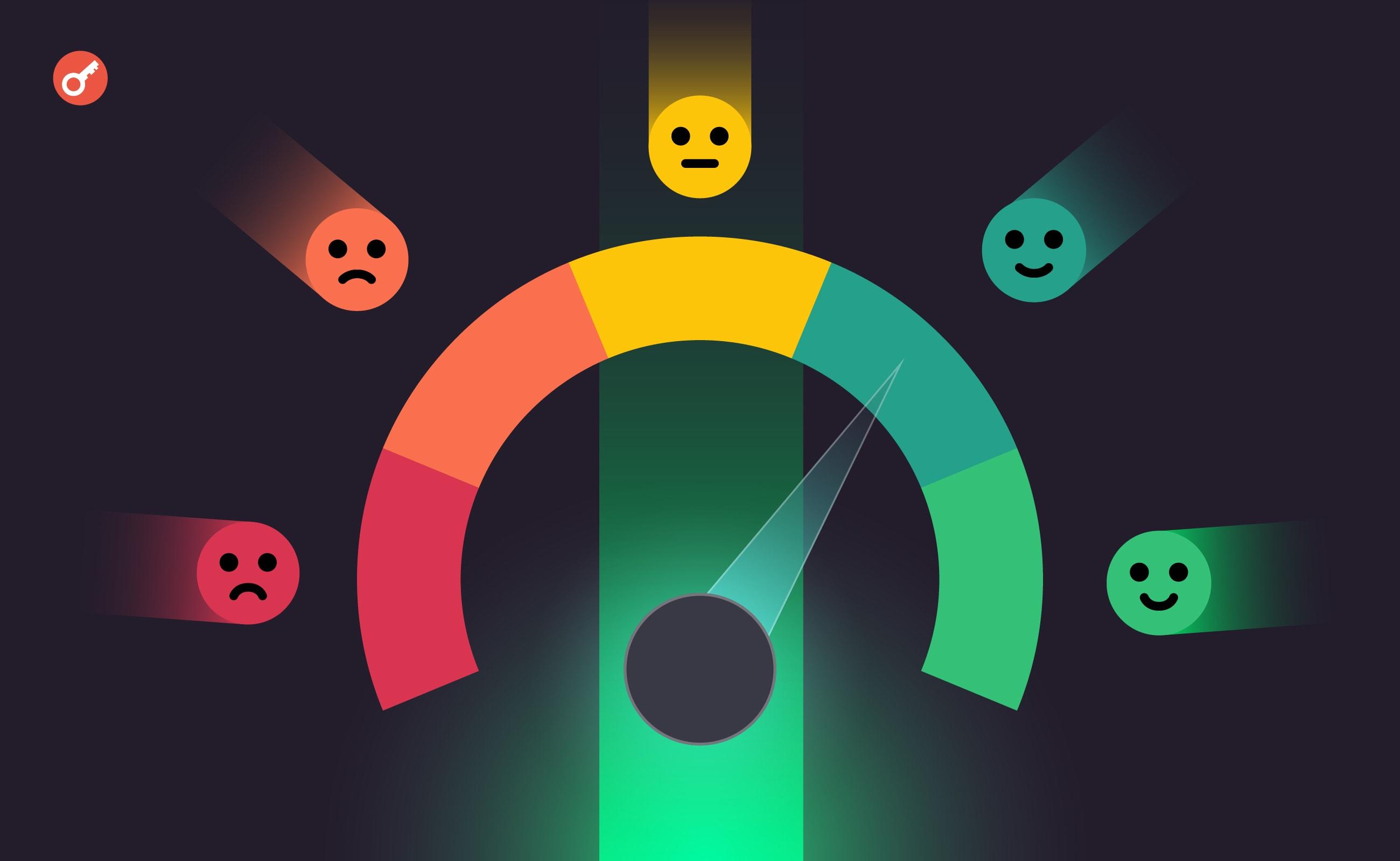 Индекс страха и жадности упал до минимума за девять месяцев