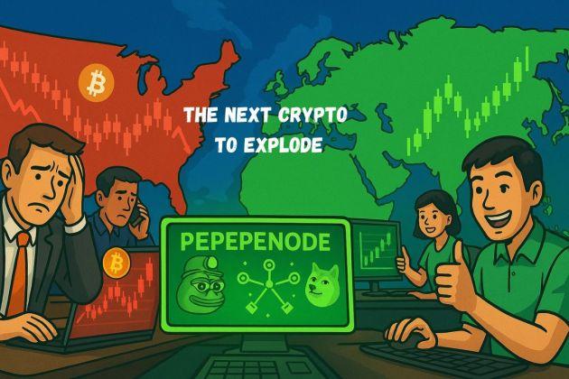 Asia Buys Bitcoin Dip While US Sells: Analysts Explain Why as PEPENODE is a Smart Buy