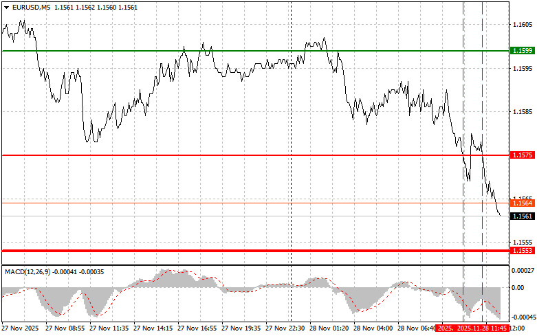 .EURUSD: советы для начинающих трейдеров на 28 ноября (американская сессия).