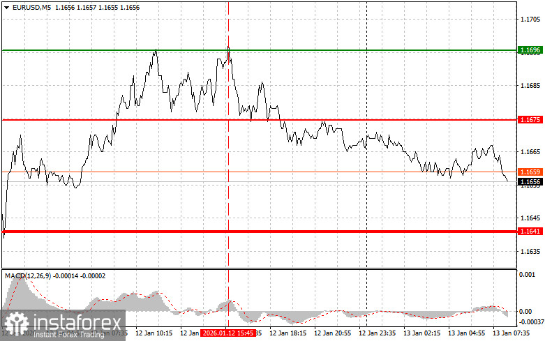 EURUSD: простые советы по торговле для начинающих трейдеров на 13 января. Разбор вчерашних сделок на Форекс