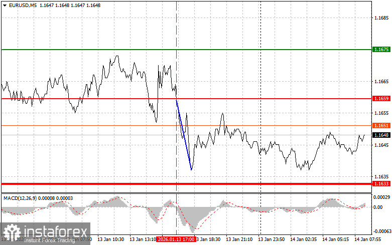 EURUSD: простые советы по торговле для начинающих трейдеров на 14 января. Разбор вчерашних сделок на Форекс