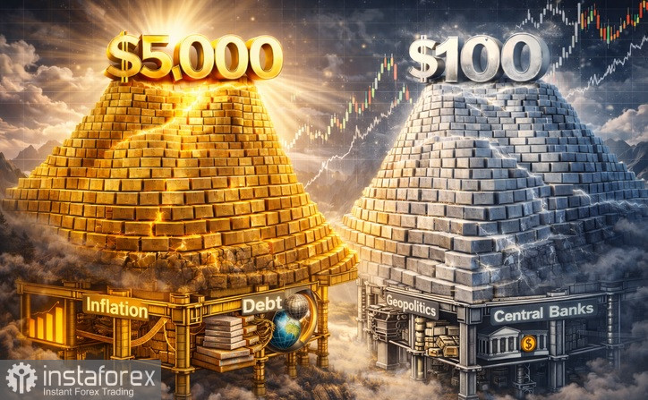 Взрывной рост золота до 5000 долларов поддерживается сильными фундаментальными факторами
