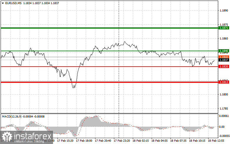 EURUSD: советы для начинающих трейдеров на 18 февраля (американская сессия)