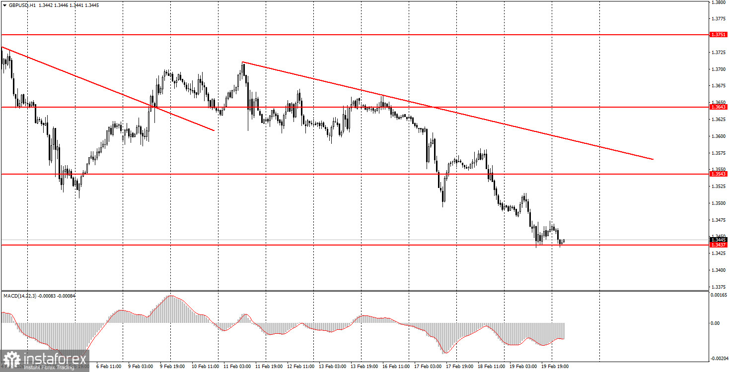 How to Trade the GBP/USD Currency Pair on February 20? Simple Tips and Trade Analysis for Beginners