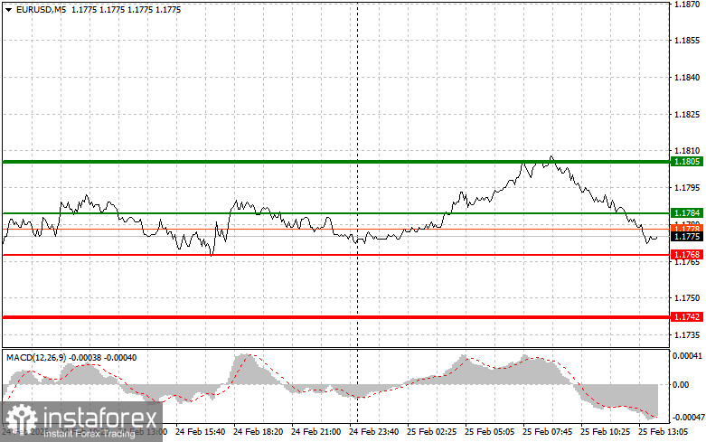 EURUSD: советы для начинающих трейдеров на 25 февраля (американская сессия)