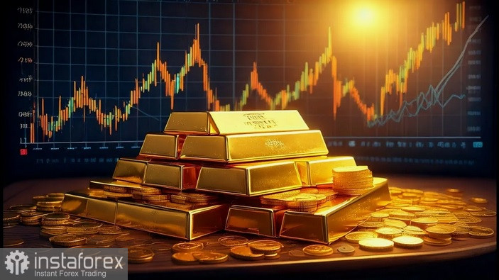 XAU/USD. Прогноз. Риски в Ормузском проливе поддерживают доллар США, ограничивая рост золота