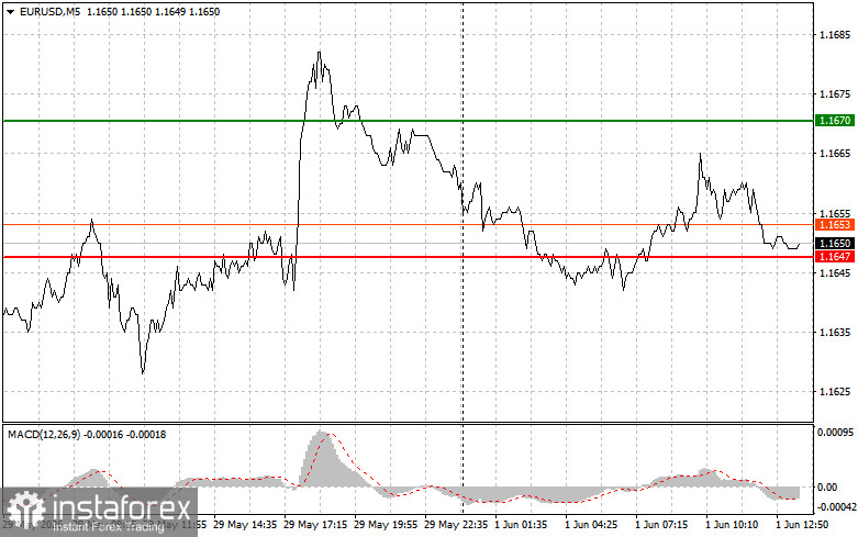 EUR/USD: Tipps f&uuml;r Anf&auml;nger-Trader am 1. Juni (US-Sitzung)