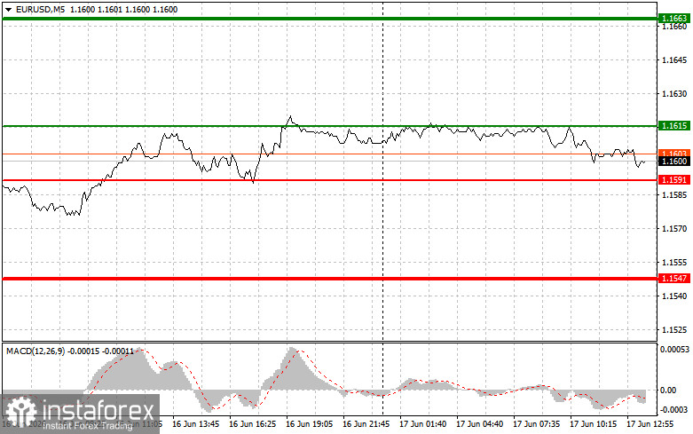 EURUSD: советы для начинающих трейдеров на 17 июня (американская сессия)