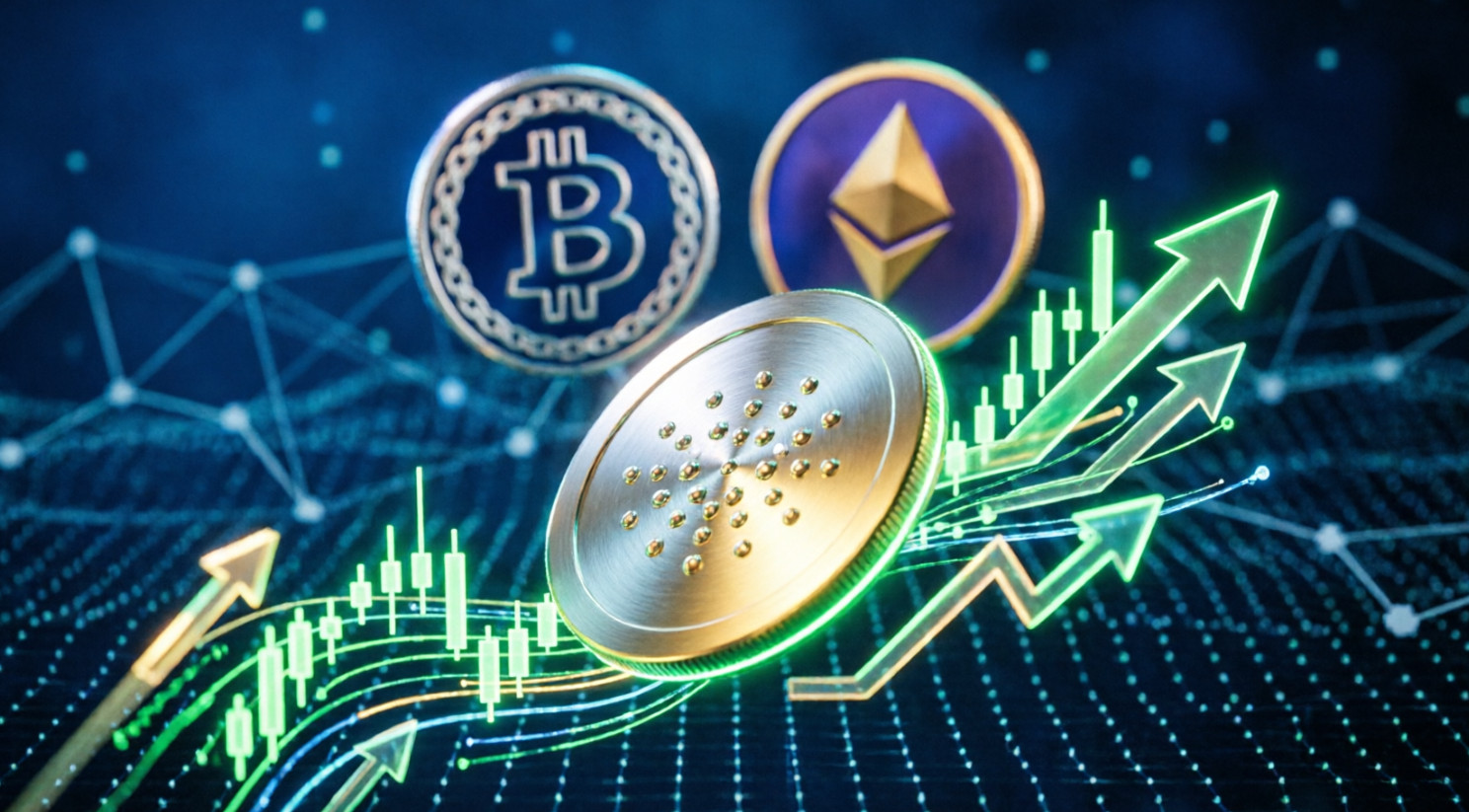 Cardano взлетает на 10%: крипторынок оживает на фоне уверенного роста Биткоина и Эфириума
