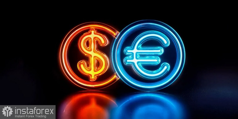 EUR/USD. Анализ цен. Прогноз. Прогнозы ФРС и риторика Уорша оказалась более ястребиными, чем прогнозы ЕЦБ и риторика Лагард..