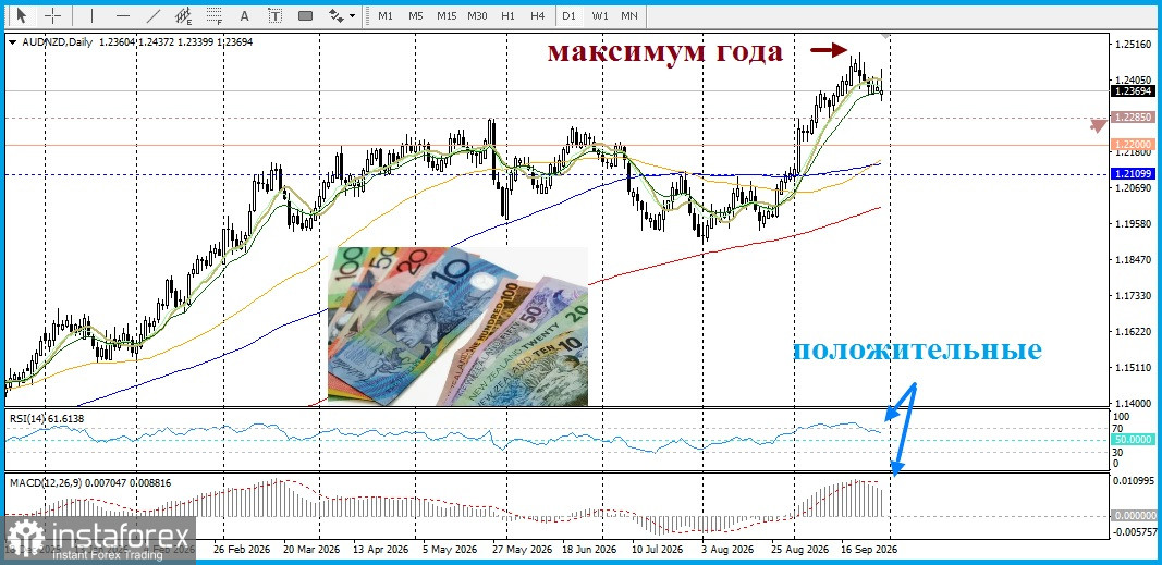 AUD/NZD Анализ цен. Прогноз. Ожидания повышения ставки Резервным банком Новой Зеландии сдерживают рост пары AUD/NZD